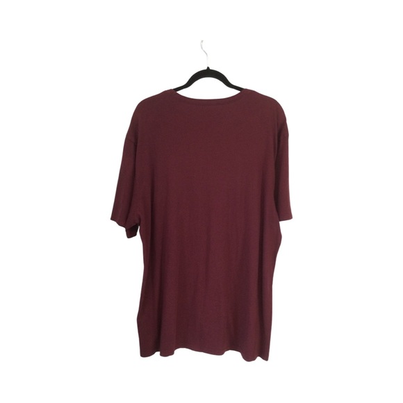 True Religion Burgundy Graphic Tee Sz XXXL - Picture 3 of 4